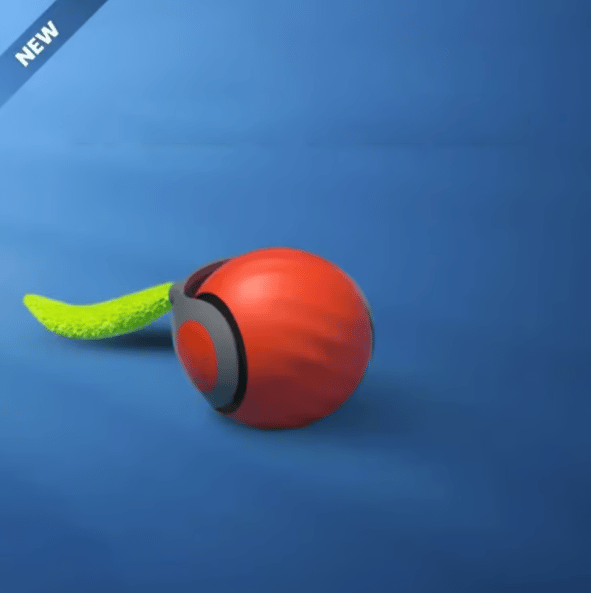 Interactive Electric Rolling Ball with Teasing Tail,Automatic Cat Toy with Tail, Electric Rolling Ball on Carpet