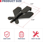 SecurAGard Door Lock, Heavy-Duty Portable Door Lock, Ideal for Home, Travel, Hotels, Apartments