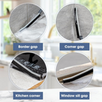 Crevice Cleaning Brush, Hard-Bristled Crevice Cleaning Brush