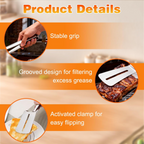 Stainless Steel Barbecue Clamp, New Multi-Functional Stainless Steel Barbecue Clamp Food