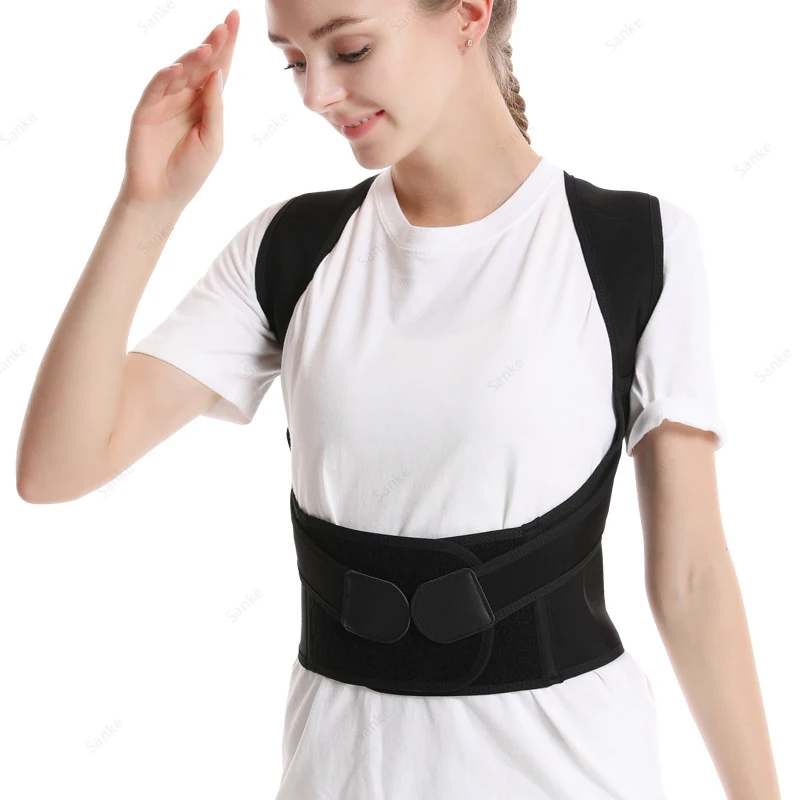 Posture Corrector, Adjustable Shoulder Straightener, Back Support Brace, Adjustable Shoulder Posture Brace