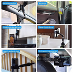 Smart Rearview Phone Holder, Car Phone Holder Rear View Mirror Phone Holder