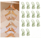 Space-Saving Clothes Hanger Connector Hooks, Clothes Connector Hooks, Stacking Space Saver