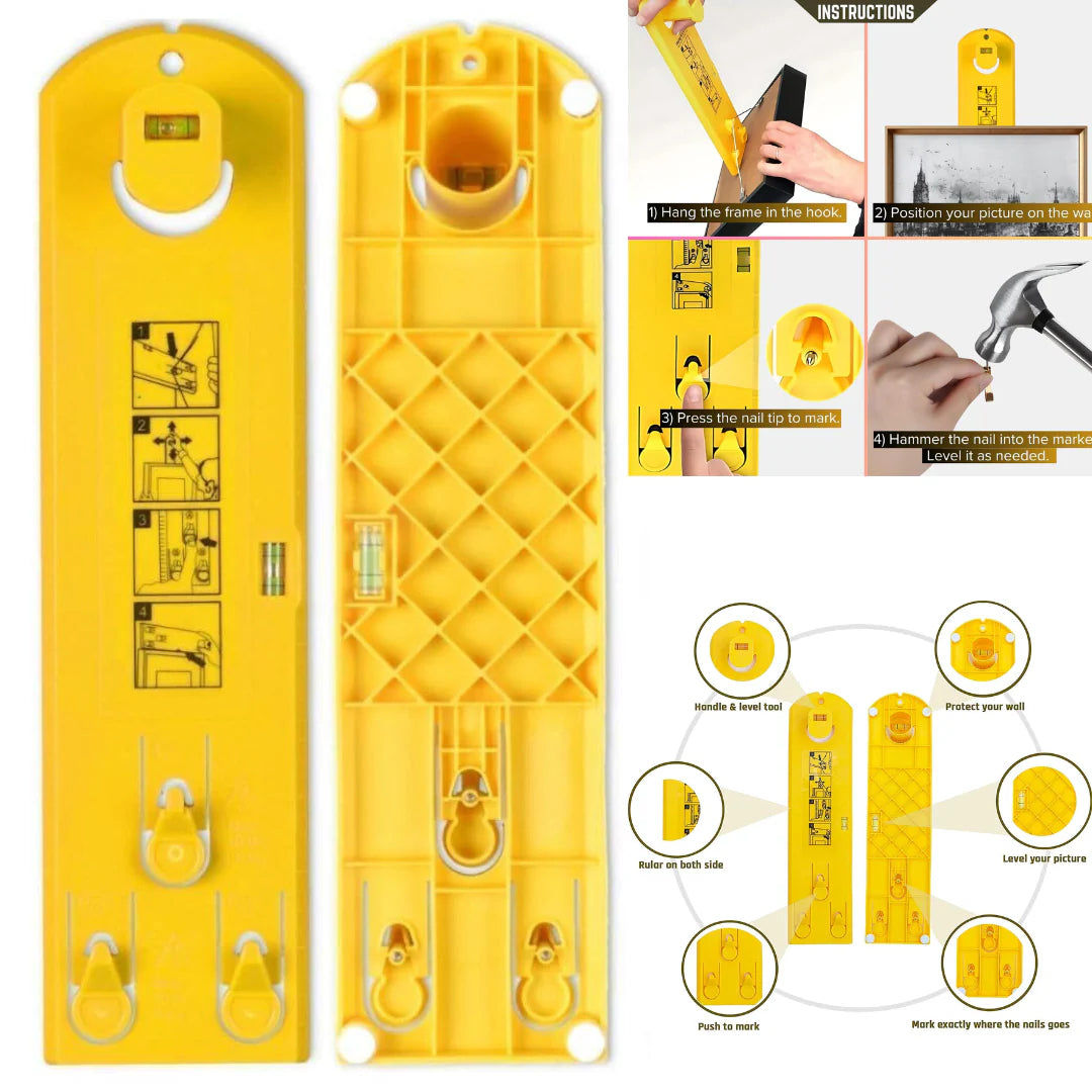 Picture Hanging Tool, Photo Frame Hanging Tool for Easy Marking Position