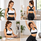 Adjustable Upper Back Posture Support Brace - Premium Version