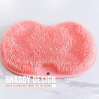 Shower Foot & Back Scrubber Massage Pad, Foot Back Cleaning Pad Back Washer Exfoliating Bath Wash Pad