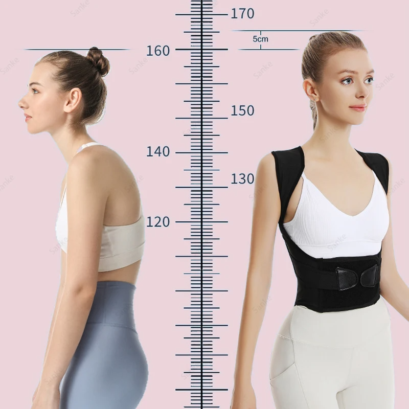 Posture Corrector, Adjustable Shoulder Straightener, Back Support Brace, Adjustable Shoulder Posture Brace