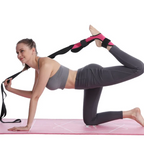 Stretching Strap with Loops and Detachable Foot, Yoga Foot & Leg Stretch Strap
