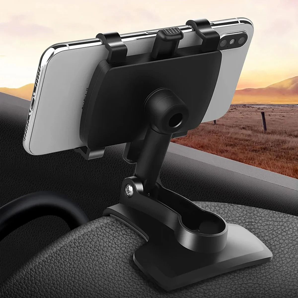 360 Degree Rotation Dashboard Car Phone Holder