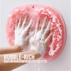 Shower Foot & Back Scrubber Massage Pad, Foot Back Cleaning Pad Back Washer Exfoliating Bath Wash Pad
