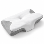 Contour Memory Foam Pillow for Side & Back Sleep Comfort