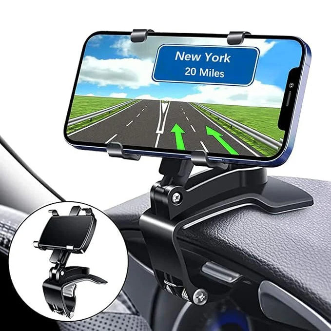 360 Degree Rotation Dashboard Car Phone Holder