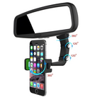 Smart Rearview Phone Holder, Car Phone Holder Rear View Mirror Phone Holder
