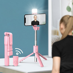 6 In 1 Wireless Bluetooth Selfie Stick, New 6 In 1 Wireless Bluetooth Selfie Stick