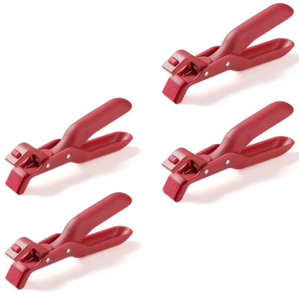 Multi-Purpose Anti-Scald Bowl Holder Clip for Kitchen, 2PCS Multi-Purpose Hot Bowl Dish Plate Gripper Clips Tongs Clamp Holder