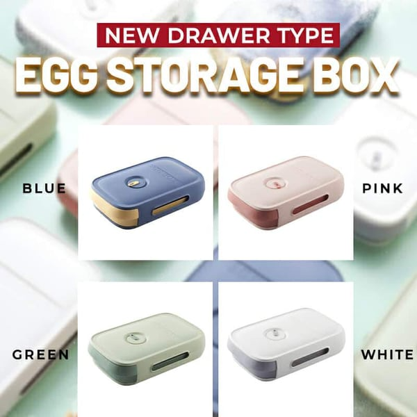 New Drawer Type Egg Storage Box, Egg Holder for Refrigerator