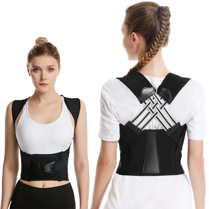 Posture Corrector, Adjustable Shoulder Straightener, Back Support Brace, Adjustable Shoulder Posture Brace