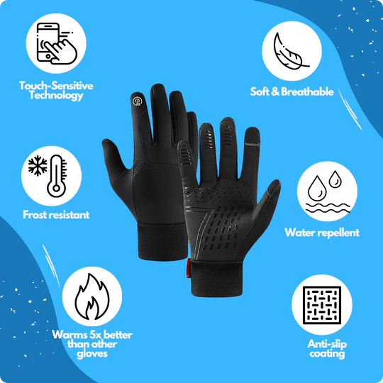 Thermal Gloves, Winter Gloves Women Men Ski Snow Gloves