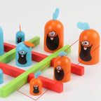Gobblet Gobblers Board Game – Tic-Tac-Toe Strategy Game - Interactive Educational Toy Gift