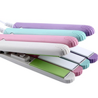 Ceramic Mini Hair Curler, New Purple Werdeny Mini Ceramic Hair Curler & Straightener