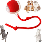 Interactive Pet Fun Ball, Interactive Dog Cat Toy Ball, Automatic Moving Bouncing Rolling